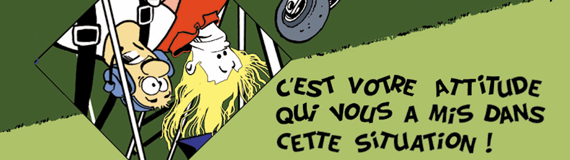 Affiche ULM comportement du pilote sécurité des vols